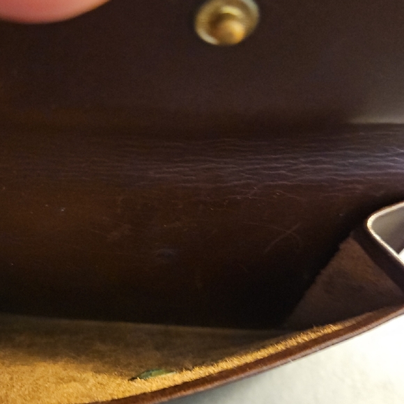Coach Brown Leather Wallet - Picture 5 of 5